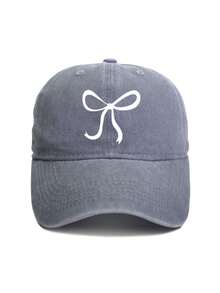 1 Mũ Bóng Chày Nơ Dễ Thương Mới Cho Nữ, Mũ Che Nắng Polyester Cho Y2K, Hàng Ngày, Công Việc, Ngoài Trời, Dự Tiệc, Phụ Kiện Đa Năng - mũ nơ - Xem 11