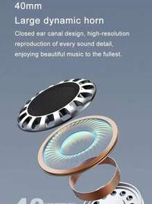 Auriculares Bluetooth inalámbricos P9 con micrófono para reducir el ruido auriculares estereofónicos auriculares de juego deportivo soporte TF