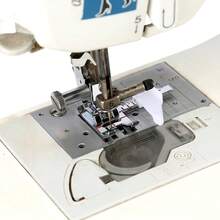 1pc Adjustable Guide Sewing Machine Presser Foot Fits For Low Shank Domestic Sewing Machine - Silver - View 2