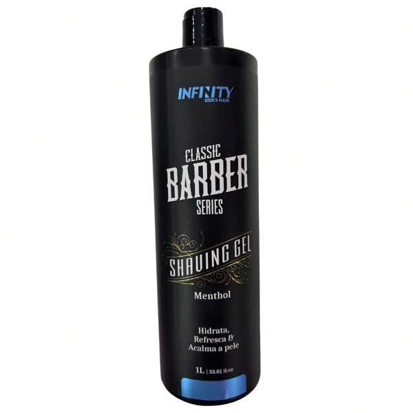 Shaving Gel de Barbear Infinity Profissional 1 Litro - Envio em 24 Horas