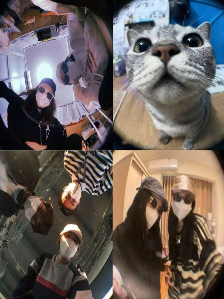 1pc趣味手机鱼眼镜头三合一手机镜头放大镜鱼眼广角微距自拍便携镜头摄影