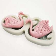 3D Couple Swan Silicone Mold 3D DIY Home Decor Mould Soap Molds Tool Accessories