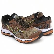 Promotion Mzo Original Sneakers Man Woman Soft Light Comfortable - Màu nâu - Xem 3