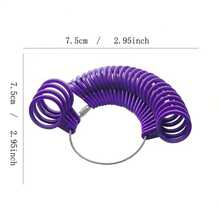 27pcs Ring Sizer Set - Measures US Sizes 1-13 And UK Sizes A-Z With Half Sizes - Perfect For Jewelry Making And Accurate Sizing - Multicolor - View 3