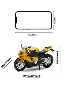 1:12 Scale BMW S1000 Alloy Motorcycle Model, Collectible Metal Toy Replica, Decor & Gift For Motorcycle Enthusiasts