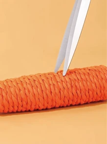 Pet Cat Carrot Shaped Chew Rope Interactive Toy