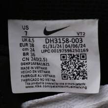 Nike 女款W COURT VISION LO NN休闲滑板鞋耐磨撞色情侣校园鞋DH3158-101 - 黑色 - 查看 7