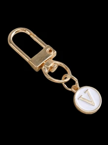 HAILIAN A Bag Pendant Designed Based On English Letters, With A Fashionable And Simple Style, Suitable For Halloween Costume Matching, Suitable For College Students And Elementary School Students Bag Pendant, Car Keychain, Birthday, Holiday, Back To School Season, Halloween Small Gifts