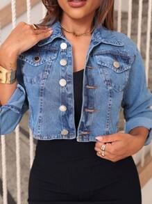 DM COMERCIO CROPPED WITH SHINE WOMEN - Rửa trung bình - Xem 5