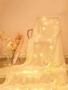 Battery Powered LED Copper Wire String Lights, Waterproof Copper Line Lights Lamp String - Multicolor - View 6