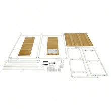 YUNRUX Utility Shelves - White - View 7