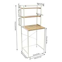 YUNRUX Utility Shelves - White - View 2