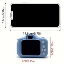 1pc Mini Digital Camera For Kids, 2" HD Screen, Supports Photo & Video Capture, Expandable Memory, Outdoor Play Record, Great Birthday Gift (Memory Card Not Included) - Multicolor - View 10