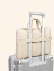 Ph 13 14 15 Inch Large Capacity Shockproof Computer Briefcase/Notebook Cover - màu đen - Xem 5