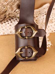 1 pièce Étui à épée vintage en PU pour le dos, unisexe. Étui d'épée médiéval Renaissance Viking pour LARP, Halloween - A - Voir 10