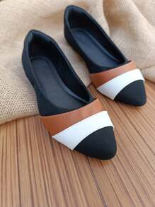 KIT 2 Pairs Salome Sandals Flat Pointed Toe Comfortable Elegant Casual Women's Black White Caramel Jeans Moda Gringa Promotion - 黑色 - 查看 7
