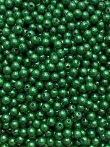 500 Pearls Traditional Abs 6mm Beads Crafts And Jewelry - Màu xanh lá cây đậm - Xem 1
