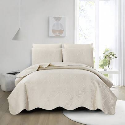 3pcs C19 Bedding Set, 1 Quilt Cover + 2 Pillowcases, Skin-Friendly & Breathable, Soft & Comfortable (No Comforter/Pillow Insert)