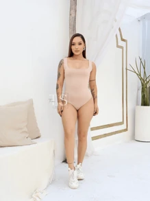 Women Bodysuits - Beige - View 5