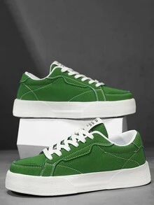 Giày trượt ván thể thao đa năng thời trang thông thường mới dành cho nam giới - màu xanh lá - Xem 1