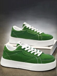 Giày trượt ván thể thao đa năng thời trang thông thường mới dành cho nam giới - màu xanh lá - Xem 4