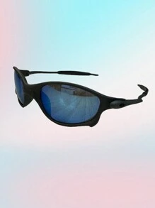 Inspire Juliet Double XX Metal Squared Sunglasses Various Iron Stems Uses For Men And Women - 藍色 - 查看 2