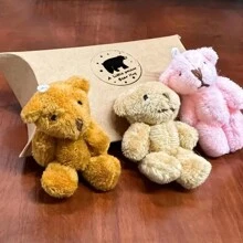 New A Little Pocket Bear Hug,Mini Frabic Stuffed Bears Animals Ornament,Tiny Bears Pocket Hug Token,Little Bear Long Distance Relationship Gifts For Him Friendship Gifts For Friends,Mini Teddy Bear,Small Teddy Bear,Pocket Hug,Mini Teddy Bear,Small Teddy Bear,Bear
