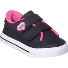 Kit 1 Children's Sneakers For Girls Plus Babuche Children's School Fashion - 黑色 - 查看 2