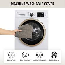 PAROLL 14x14 Metal Chair Cushions Pads For Tolix Metal Chairs Small Seat Cushions 14 Inch - Light Taupe - View 6