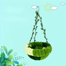 1pc Parrot Sleep Nest Mori Style Hammock Tiger Skin Peony Featured Bird's Nest Bird Cage Hanging Supplies Parrot Nest Swing Fashion Creativity Comfortable Parrot Nest Bird's Nest,Pet Toys - Multicolor - View 5