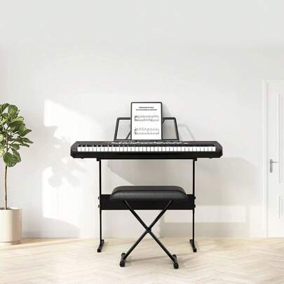 61-Key Keyboard Piano For Beginners With Built-In Speaker, Microphone, Sheet Stand, And Power Supply – Portable Electric Piano, Perfect For Teaching And Gifts