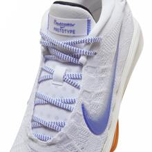 Zapatillas de baloncesto Nike Air Zoom GT Hustle 3 EP cómodas, a juego con todo, antideslizantes y duraderas de media altura, unisex, blanco y azul, HJ9084-100