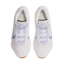 Zapatillas de baloncesto Nike Air Zoom GT Hustle 3 EP cómodas, a juego con todo, antideslizantes y duraderas de media altura, unisex, blanco y azul, HJ9084-100