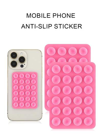 1개 휴대용 미끄럼 방지 핸드폰 홀더 흡착컵