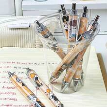 4 支 NEKOMA 中性笔、Tobio Kgym High School 动漫商品签名笔、TORU 书写笔、卡通动漫文具笔、排球签名笔、学生学习文具笔、返校 - 彩色 - 查看 6