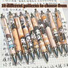 4 支 NEKOMA 中性笔、Tobio Kgym High School 动漫商品签名笔、TORU 书写笔、卡通动漫文具笔、排球签名笔、学生学习文具笔、返校 - 彩色 - 查看 4