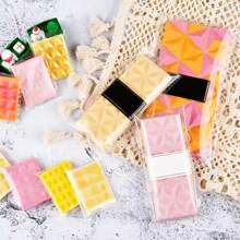 1pc 6-Cavity Rectangular Chocolate Mold Waffle Cookie Baking Cake DIY Decor Tool - Brown - View 10