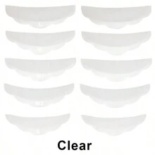 10Pcs Reusable Eyelash Curling Pad Kit Silicone Lash Lifting Pad Lamination Pad Eyelash Perm Rods 3D Eyelashes Extension Curler Pad Purming Tool - Multicolor - View 14