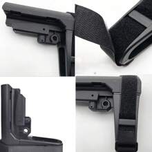 SANGTAI SBA3 Nylon Accessories Model Toy, Toy Tactical Tools - Black - View 3