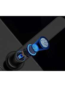 Electronic Fingerprint Lock Intelligent Anti-Theft Combination Lock - màu đen - Xem 4