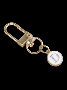 HAILIAN A Bag Pendant Designed Based On English Letters, With A Fashionable And Simple Style, Suitable For Halloween Costume Matching, Suitable For College Students And Elementary School Students Bag Pendant, Car Keychain, Birthday, Holiday, Back To School Season, Halloween Small Gifts