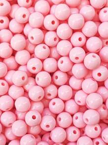 300 Milky Pearl Trio Beads 6mm Jewelry And Crafts - Rust Brown - View 4