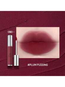 Blurry Lip Gloss - #Plum Pudding | Creamy Smooth Texture, Ultimate Matte Finish | Long-Lasting Color, Nourishing Formula | Korean Cosmetics, Gift Set - #PLUM PUDDING - View 7