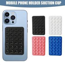 Suction Cup Cell Phone Silicone Holder Various Colors - Black - View 8