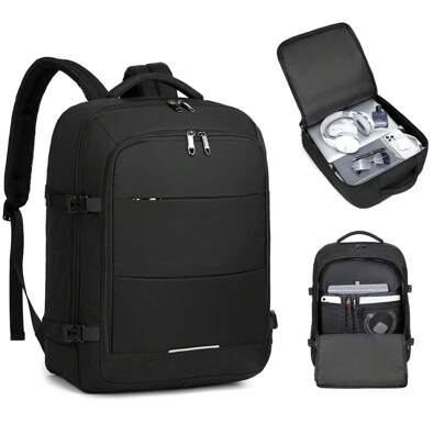 30L Lightweight Carry-On Cabin Size Multi-Function Travel Backpack Water-Resistant Laptop Bag Fits Underseat Ideal For Weekend Trips School Business Men And Women