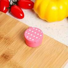 4 Pcs Portable Round Dots Soy Sauce Bottle, Picnic And Office Seasoning Bottle, Cute Mini Storage Bottle