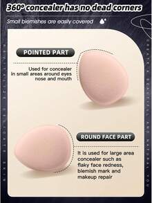 9 piezas Kit de herramientas de maquillaje, 3 piezas Set de esponjas de maquillaje y 6 piezas Set de esponjas de maquillaje, Juego de herramientas de maquillaje - Negro - Ver 5