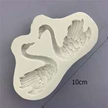 3D Couple Swan Silicone Mold 3D DIY Home Decor Mould Soap Molds Tool Accessories