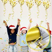 1 Ruy Băng Xoăn, Dùng Để Trang Trí Nghệ Thuật Và Thủ Công, Gói Quà, Ruy Băng Và Cung Tên, Giáng Sinh, Năm Mới, Sinh Nhật - Nhiều màu - Màu sắc ngẫu nhiên - Xem 7