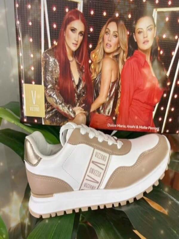 Tenis Feminino Vizzano Metalizado